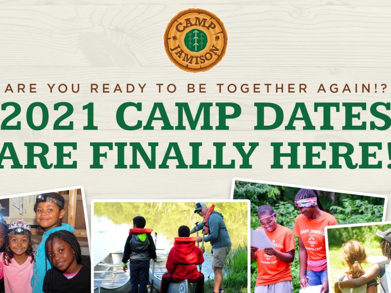 Camp Jamison 2021 Dates Are Here