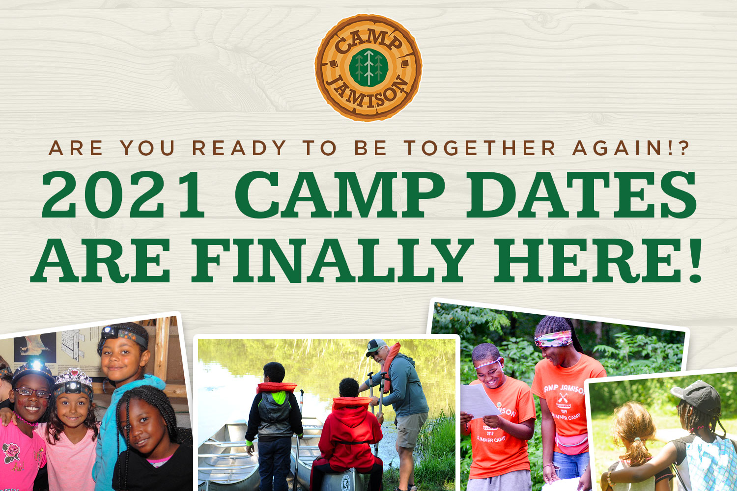 Camp Jamison 2021 Dates Are Here Camp Jamison 2021 Dates Are Here