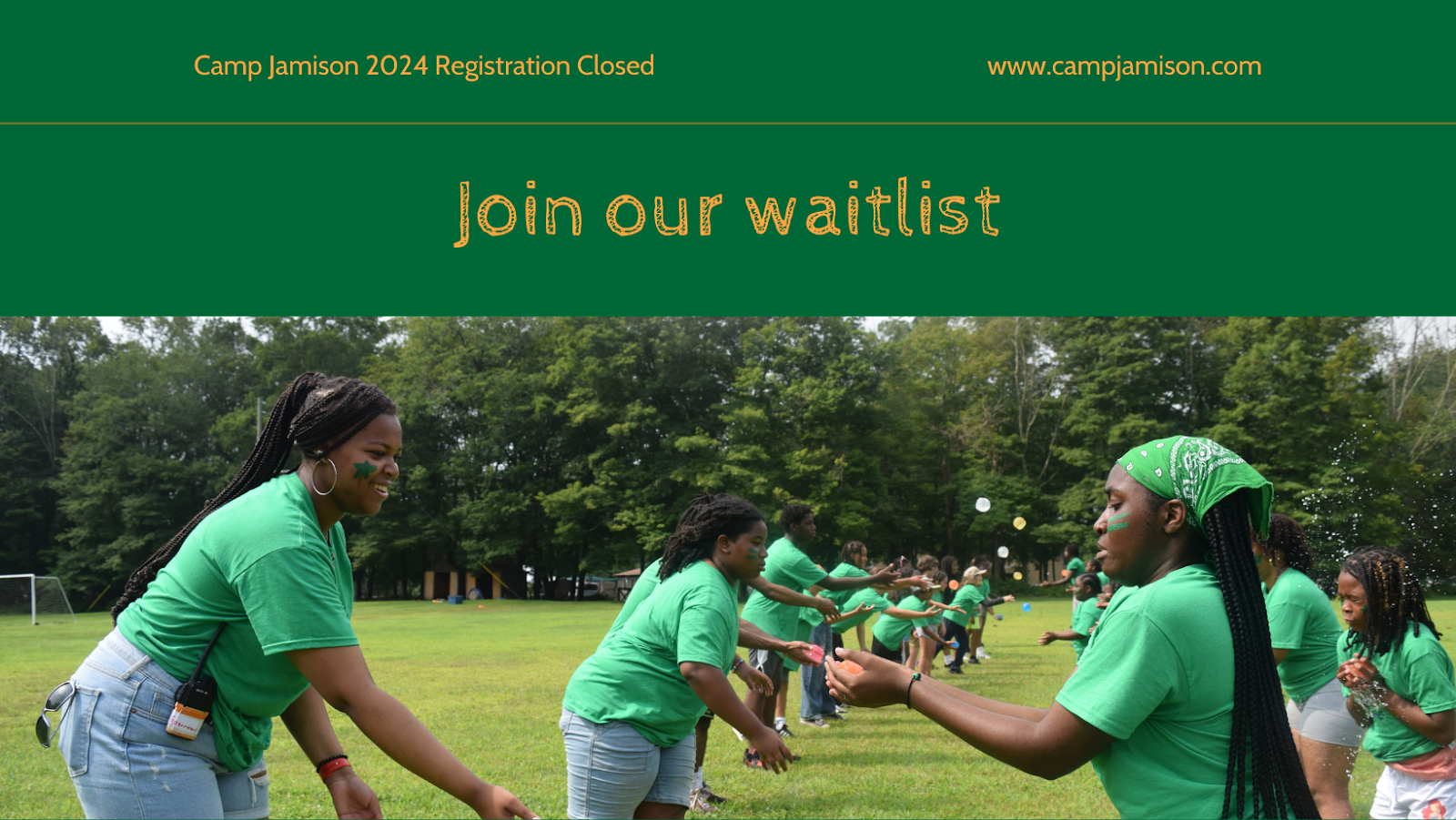 camp jamison - waitlist